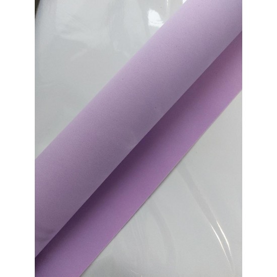 Фоамиран Eva 1 мм 60*35 см светло-сиреневый, цена за лист